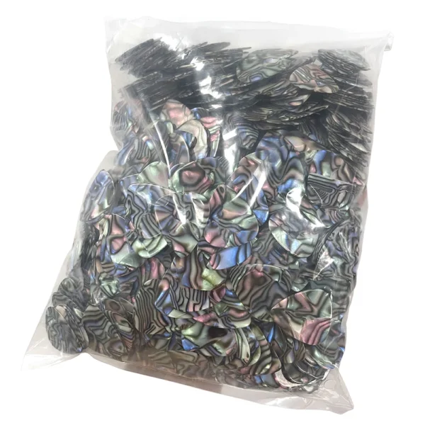Wholesale Lots of 500pcs Abalone Seashell Celluloid Guitar Picks Plectrums 0.46mm / 0.71mm / 0.96mm / 1.5mm