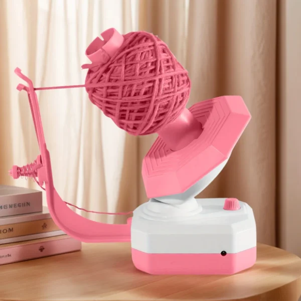 Yarn Winder Electric Yarn Ball Winder USB Plug In Automatic Yarn Spinner Non Slip Base Wool Spinner Roller Sewing Accessories
